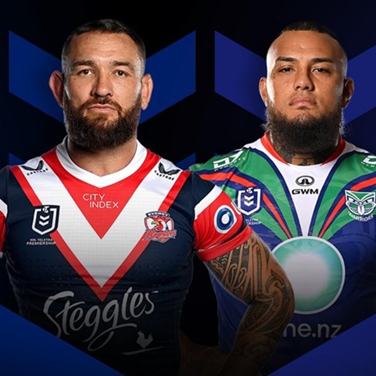 Roosters v Warriors: Big four return; RTS ruled out