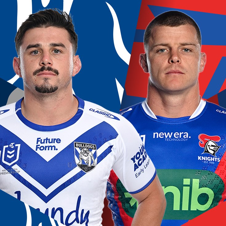 Bulldogs v Knights: King cleared; Gamble in for Cogger