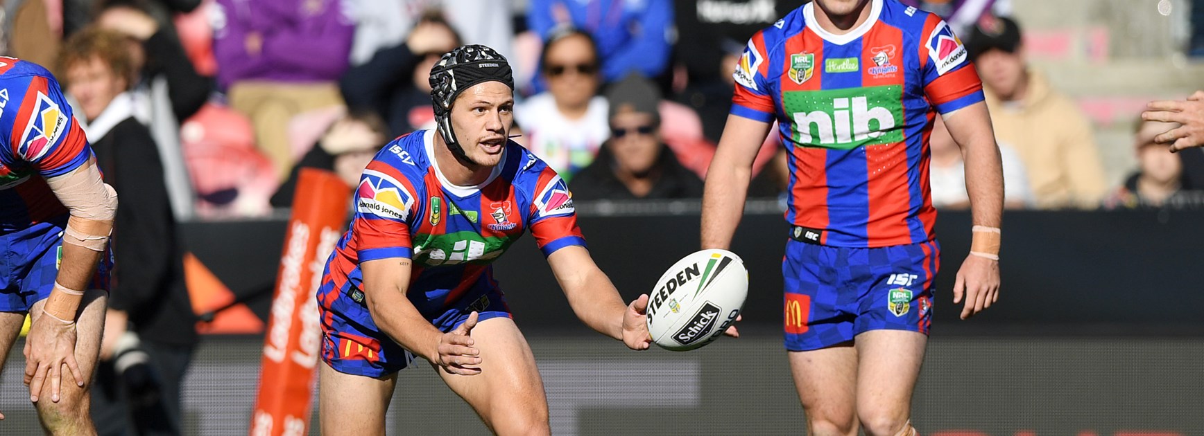 Knights fullback Kalyn Ponga.