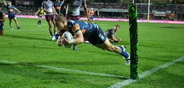 Gold Coast upset Manly thanks to Copley hat-trick