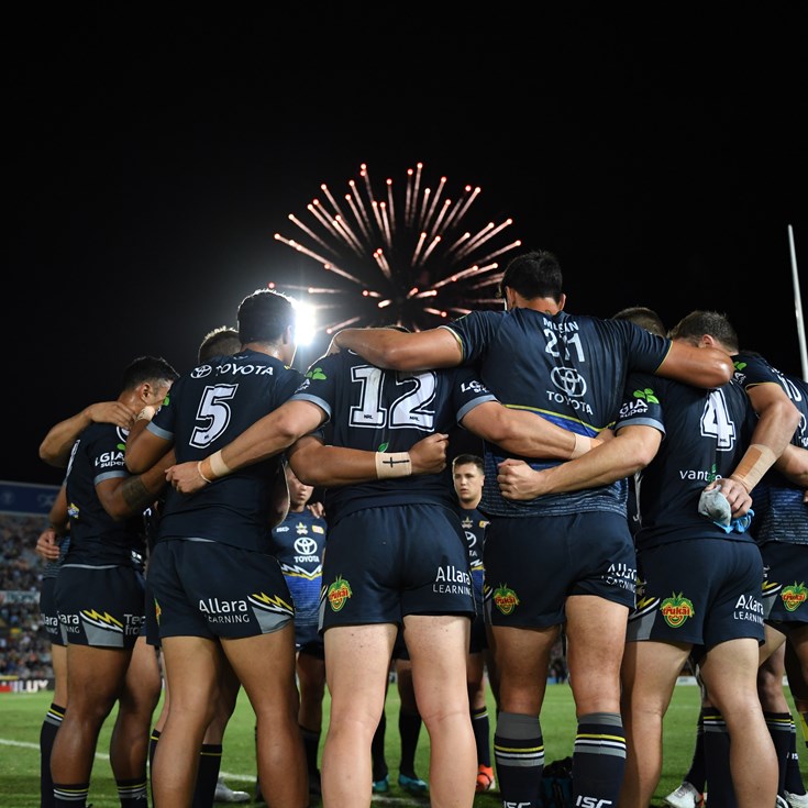 Cowboys farewell home stadium with hard-fought win over Dogs