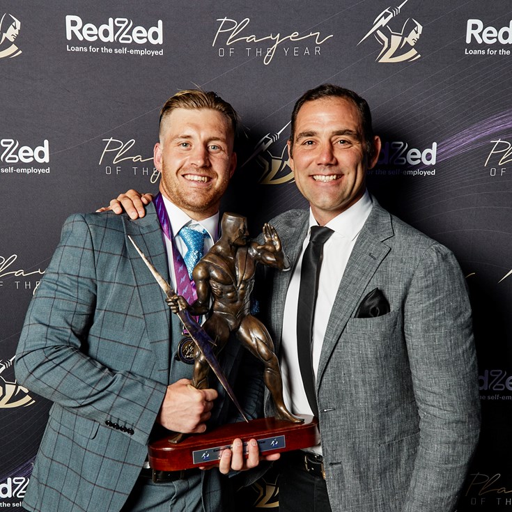 Each NRL club's Player of the Year winner for 2022