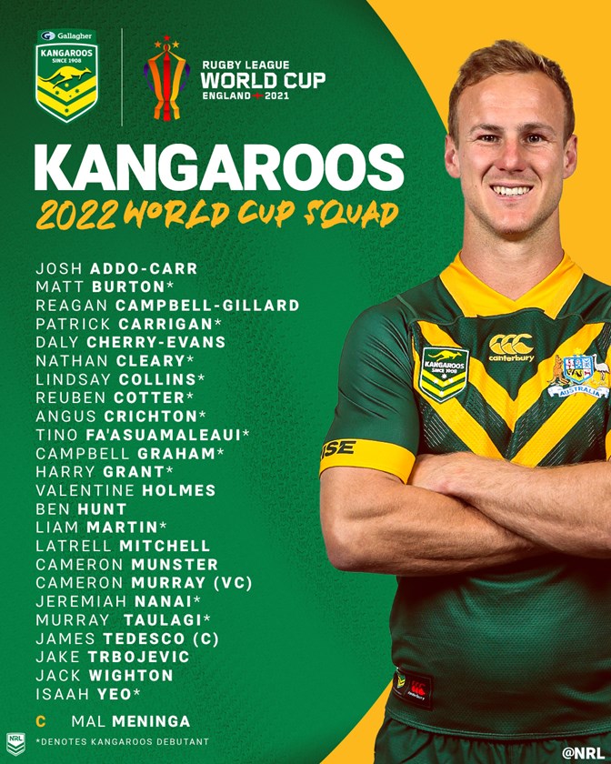 kangaroo tour rugby league 2023