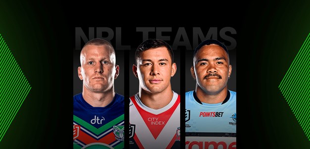 NRL Team Lists: Round 14