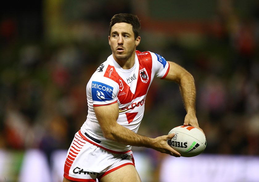Ben Hunt produced a flawless display for the Dragons just two days after he led Queensland to victory. 