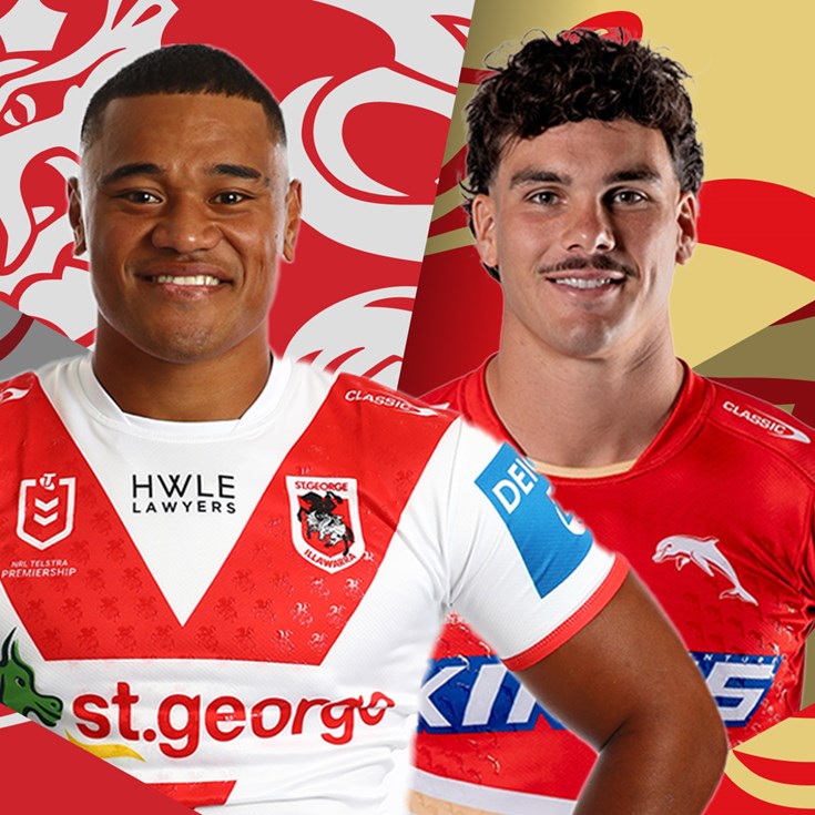 Dragons v Dolphins: Origin trio included; Hammer on the back-up