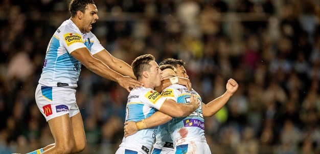Titans hold off fast-finishing Sharks to claim tense win