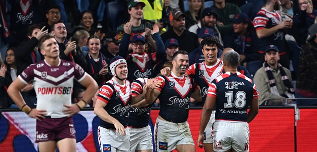 Tedesco leads Roosters to spectacular win
