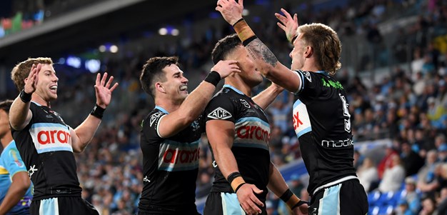 Sizzling Sharks make a statement with strong Titans win