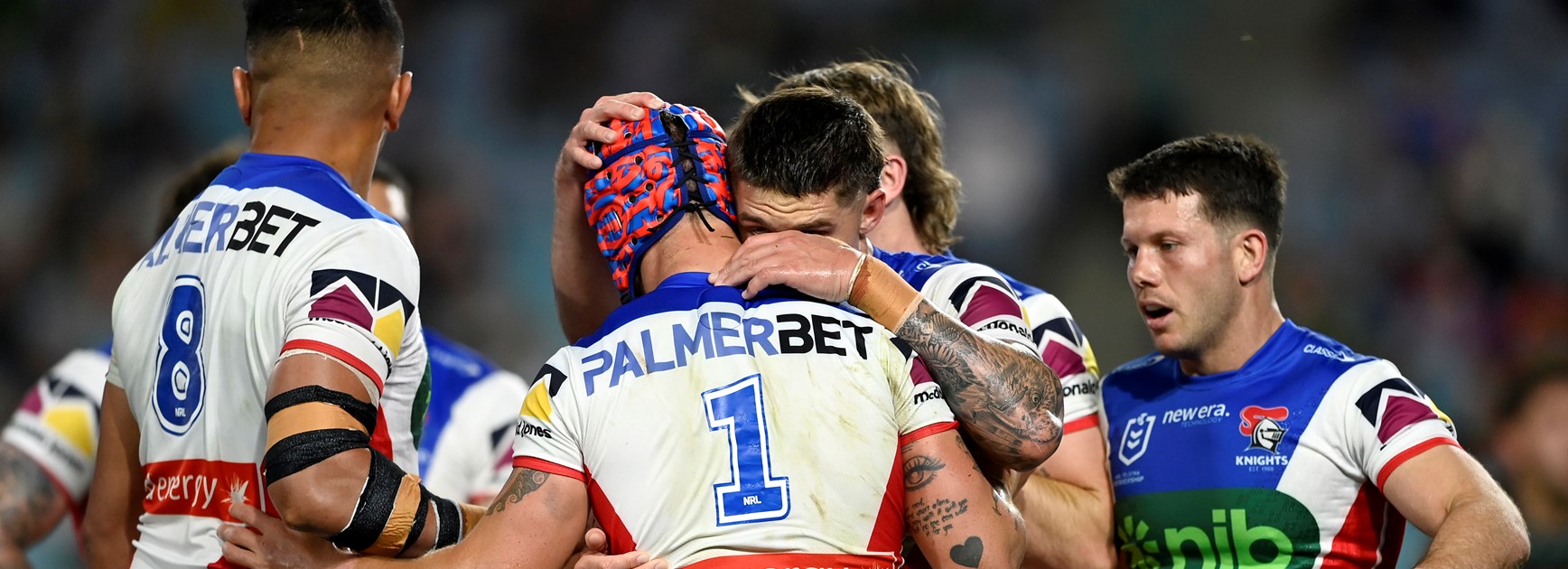 Knights overcome loss of key forwards to keep finals hopes alive