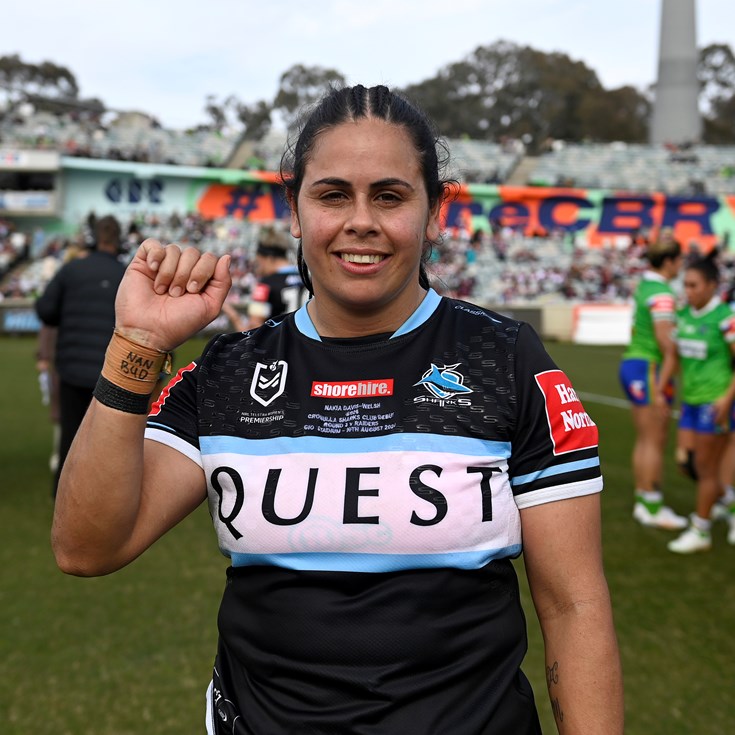 Davis-Welsh happy to wing it for Sharks in NRLW return