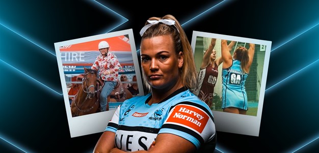 From rodeo to netball to NRLW: Ellie's on the ride of her life