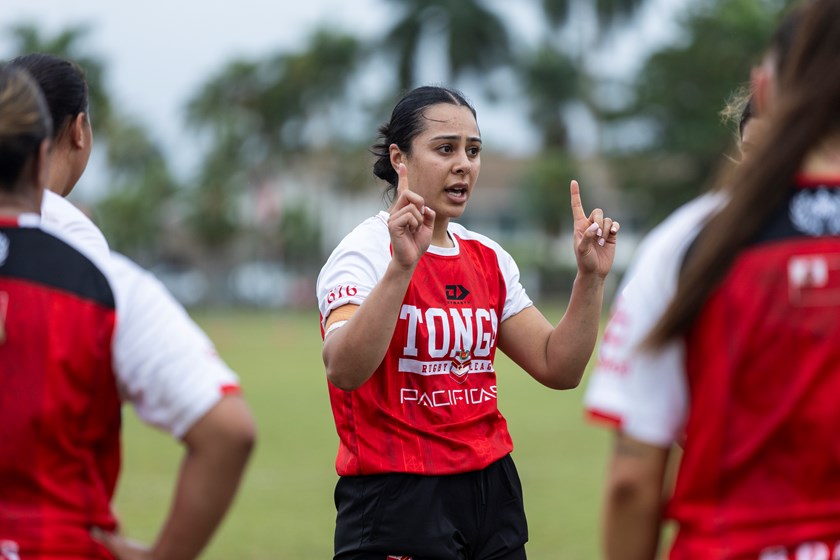 Natasha Penitani is an example to her Tongan team-mates of the opportunities that international rugby league can provide.