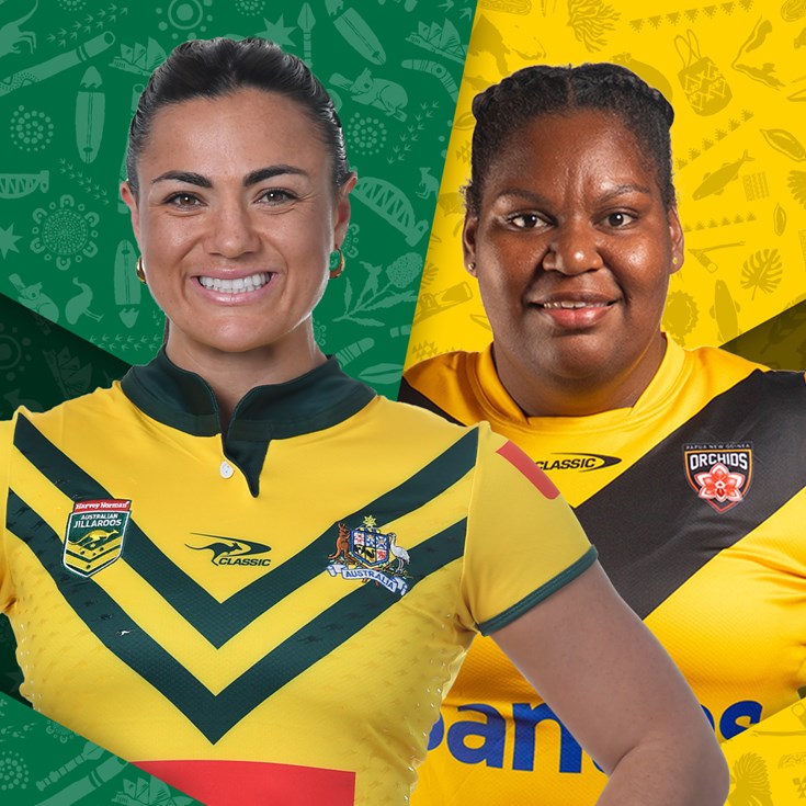 Jillaroos v Orchids: Trio earn first cap; Albert leads the way