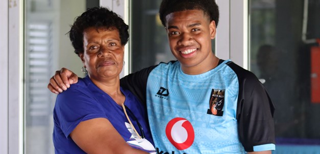 Lutu reunited with Fijian family