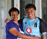 'We always knew she'd be a star': Lutu's emotional Fijian reunion