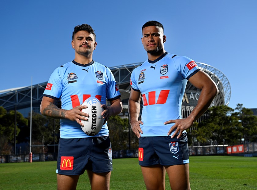 Stephen Crichton and Latrell Mitchell are set to form a lethal NSW centre pairing.