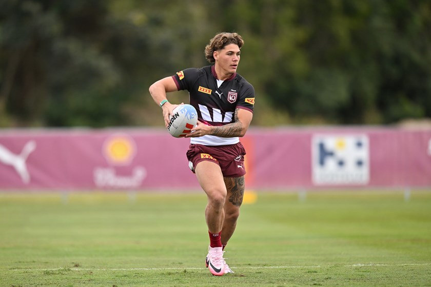 Reece Walsh has trained strongly for the Maroons and is ready to play at the MCG