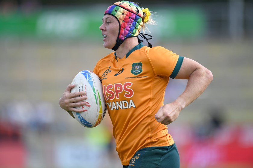 Sharni Smale made her NRLW debut for the Sharks in Round 4 after an illustrious career with the Australian Rugby 7s team.