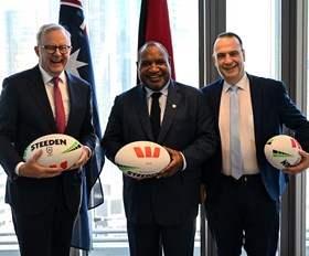 ARLC and Federal Government confirm historic Pacific Rugby League Partnership