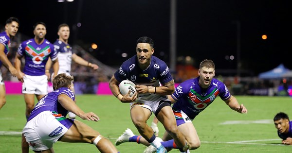 NRL 2022: North Queensland Cowboys vs Penrith Panthers, score, highlights,  SUpercoach scores, Valentine Holmes hattrick, Panthers debutants