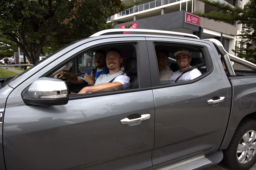 The Dragons have embraced carpooling as they look to form bonds on and off the field.