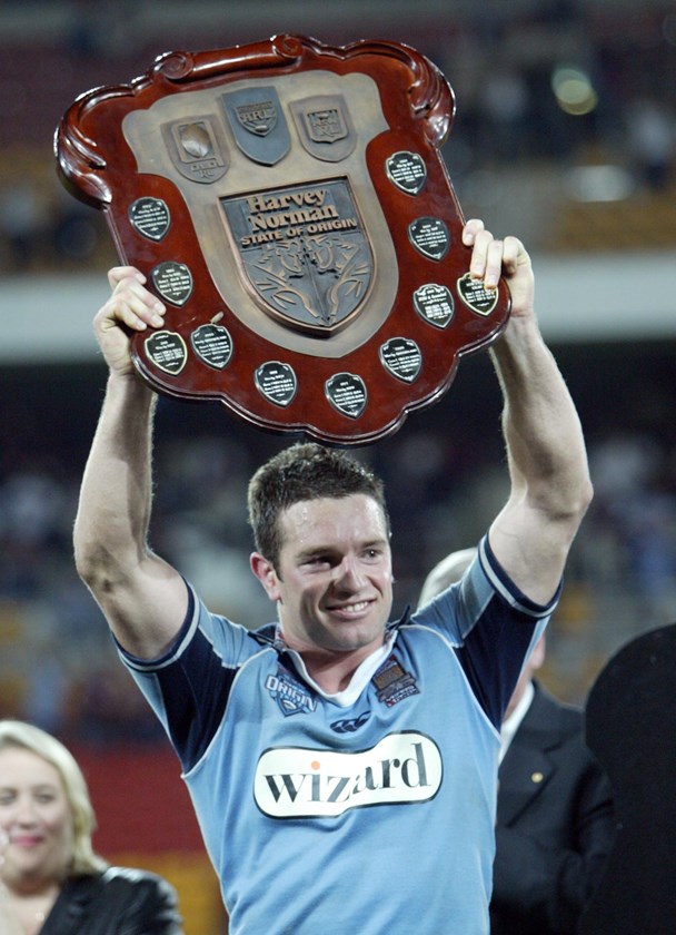 Danny Buderus is the last man to lead NSW to victory in a State of Origin decider in Brisbane.