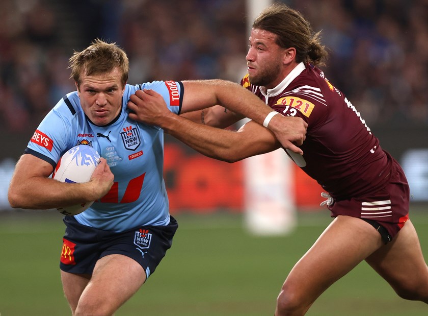 Jake Trbojevic is looking to be the first man to lead the Blues to victory in a State of Origin decider since 2005. 