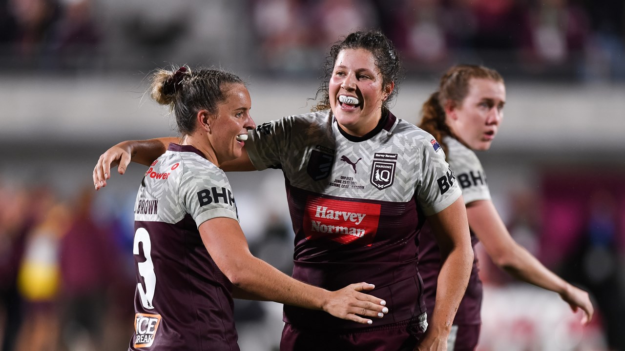 Official Ampol Women's State of Origin profile of Julia Robinson for  Queensland Maroons