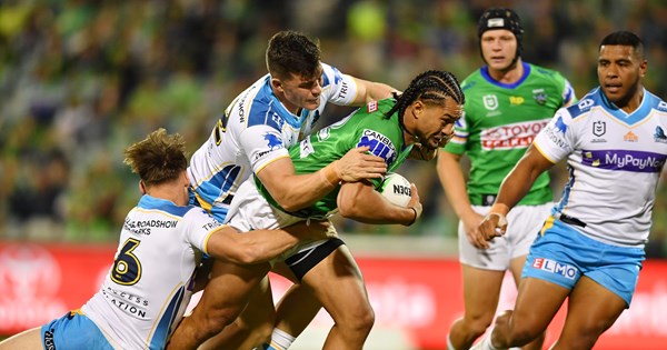 Canberra Raiders v Gold Coast Titans Round 3, 2022, Full Match Replay