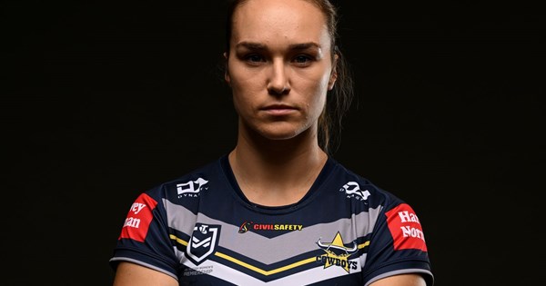 NRLW 2023, Kirra Dibb, North Queensland Cowboys, Townsville, signing ...