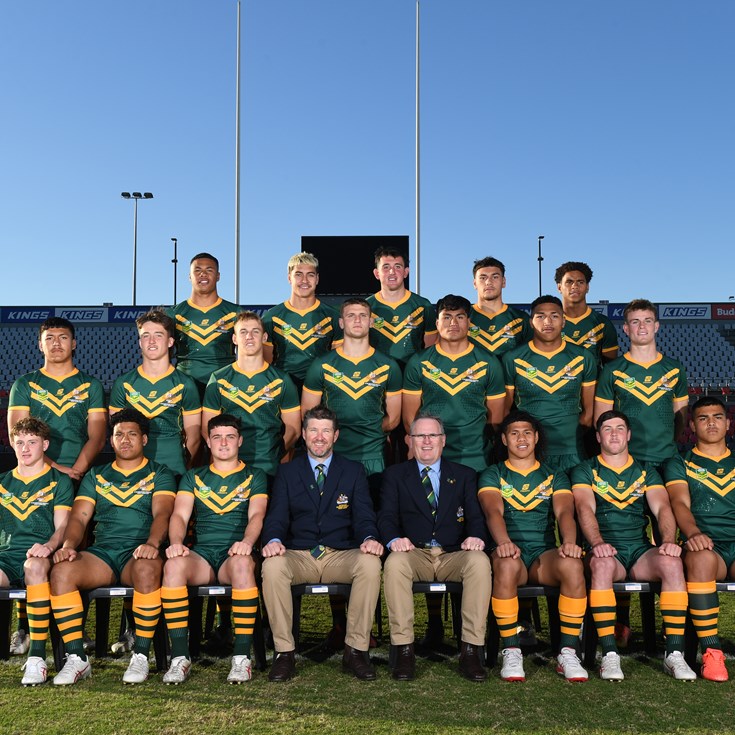 Australian Under 18 Schoolboys team announced