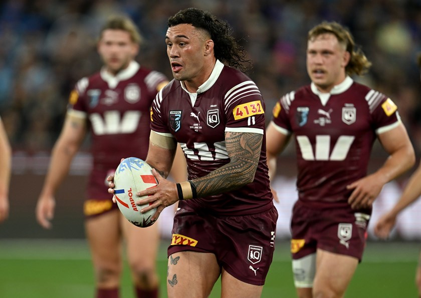 Jaydn Su'A featured in the first two Origin games but was overlooked for next week's decider.