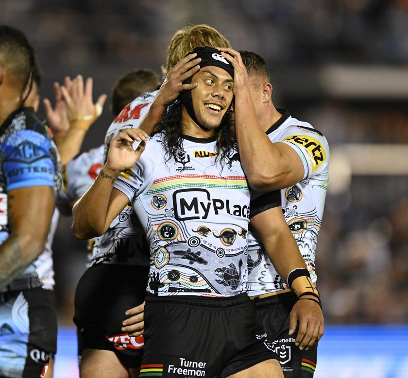 Jarome Luai starred for the Panthers in their dominant win over the Sharks.