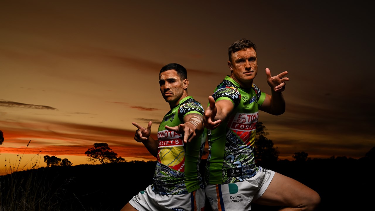 Canberra Raiders 2021 Kids Indigenous Jersey & Short Set