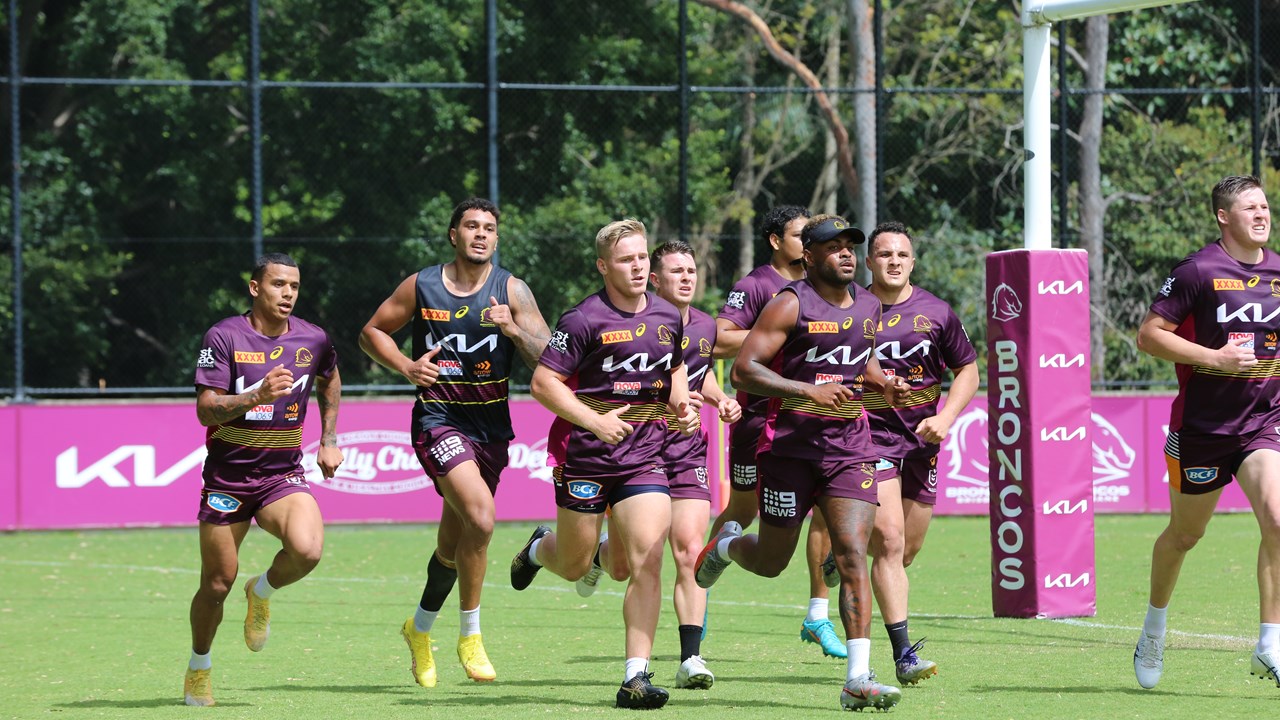 Brisbane Broncos 2023 NRL Kids Home Jersey