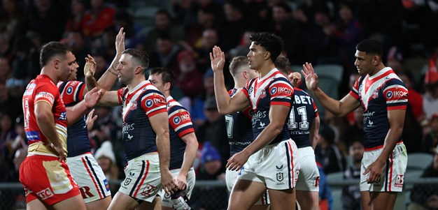 Roosters hold out depleted Dolphins in high-scoring thriller