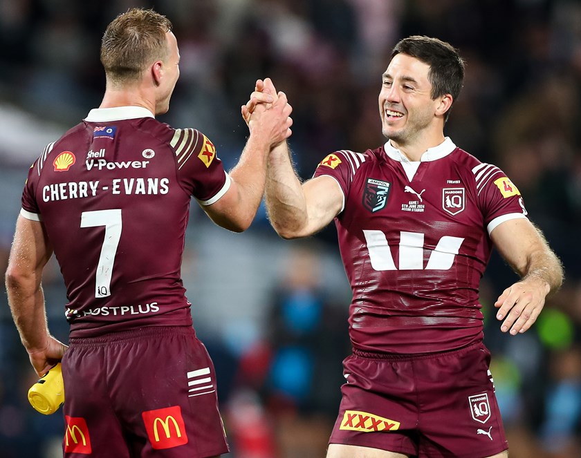 Ben Hunt and Daly Cherry-Evans are looking to continue a successful Queensland combination on Wednesday night.