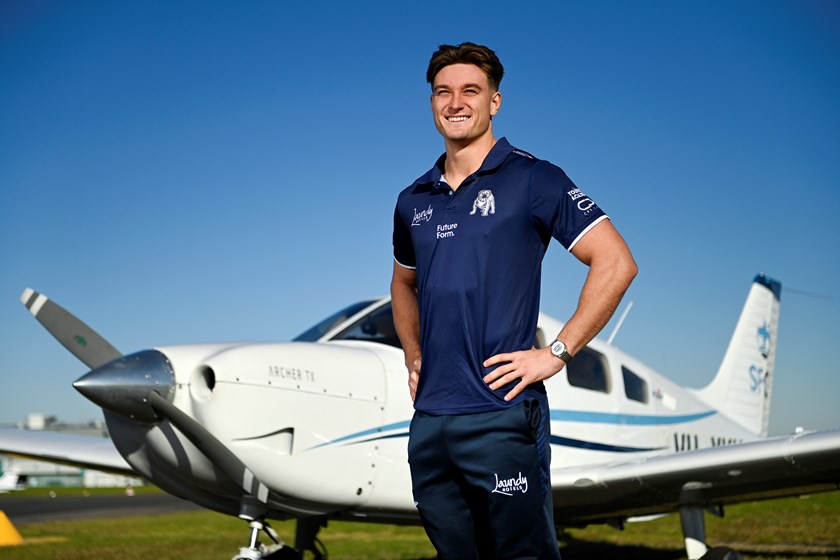 Blake Wilson at Sydney Flight College in Bankstown.