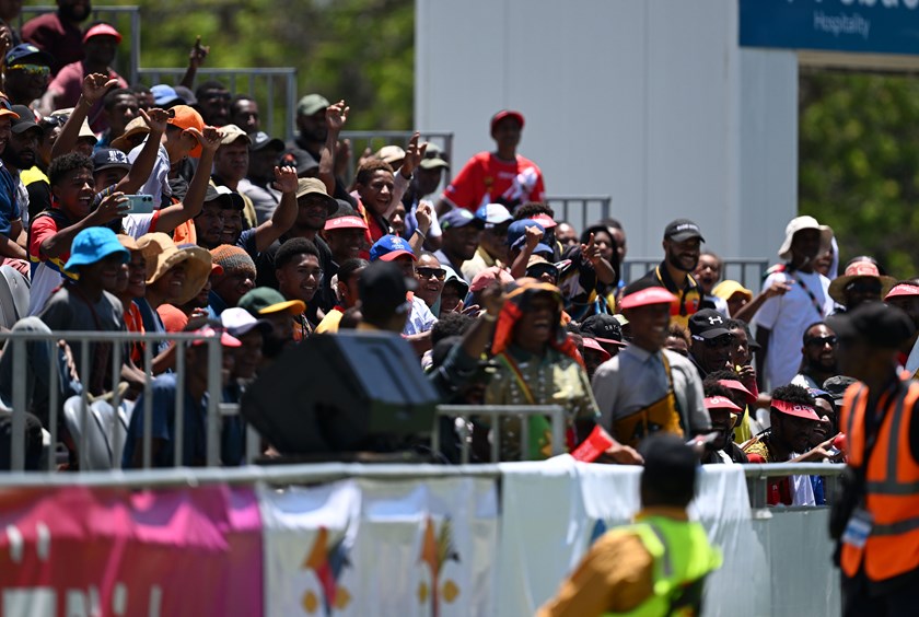 The Junior Kumuls gave the crowd plenty to cheer about.