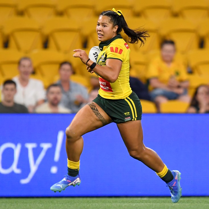 Penitani ready to ride Sea of Red with Jillaroos