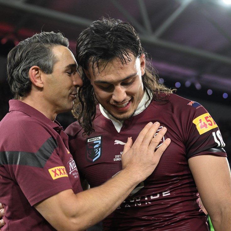 ‘You’re in Queensland now’: Tino’s cheeky send-off for battered Blues