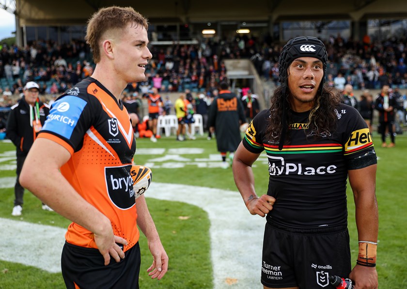 Lachlan Galvin and Jarome Luai will be eyeing off a formidable partnership together in 2025.