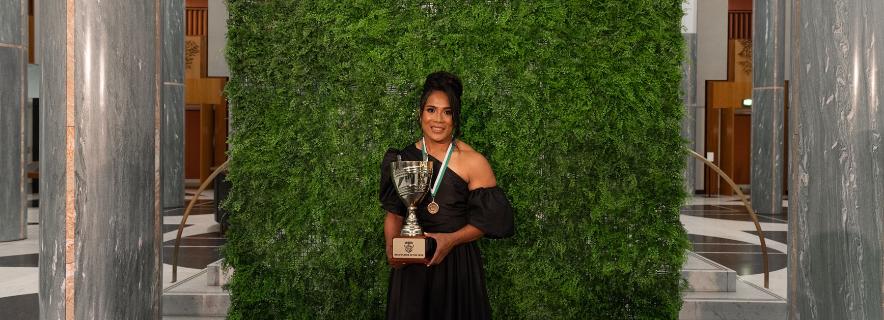 Each club's NRLW Player of the Year winner for 2024