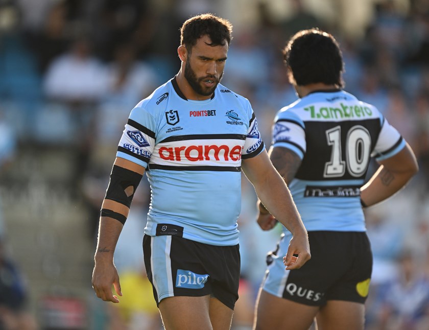 Sharks forward Toby Rudolf has vowed to learn from a challenging year on the field. 