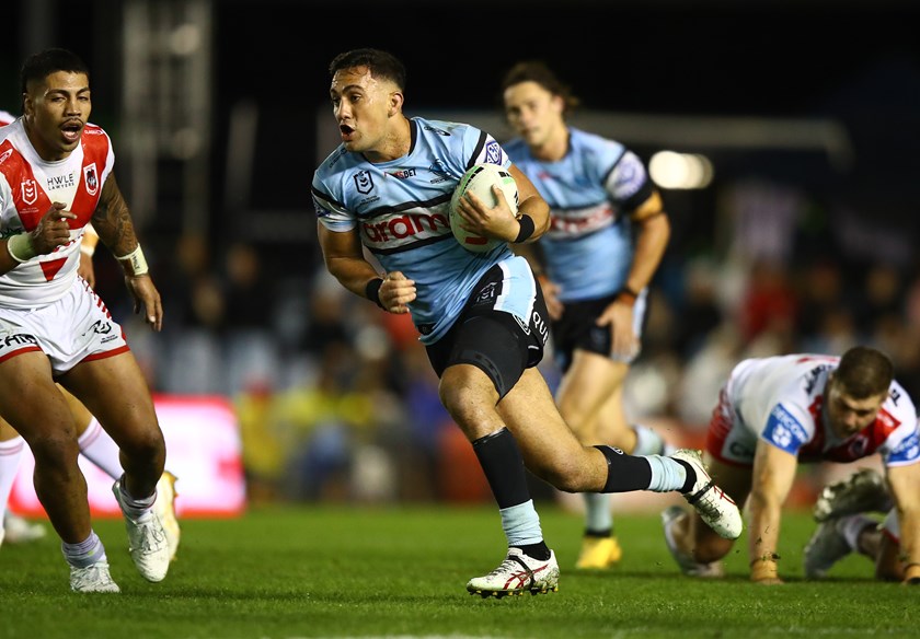 Kayal Iro has starred for Cronulla in a breakout season.