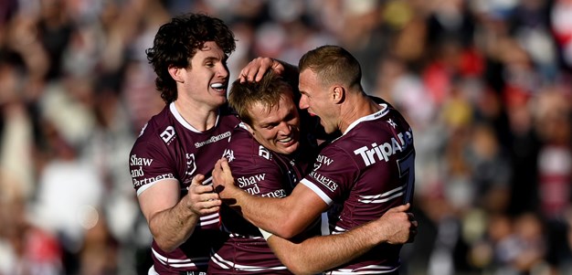Undermanned Sea Eagles soar to beat Dragons at home