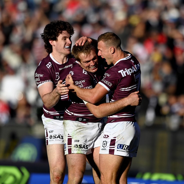 Undermanned Sea Eagles soar to beat Dragons at home