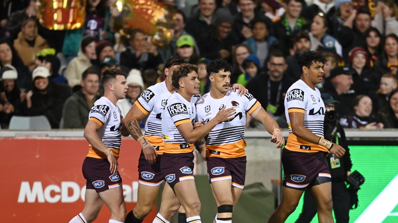 Brisbane Broncos' unbeaten NRL run ends in 20-14 loss to Canberra as  Penrith thrashes Manly 44-12 - ABC News