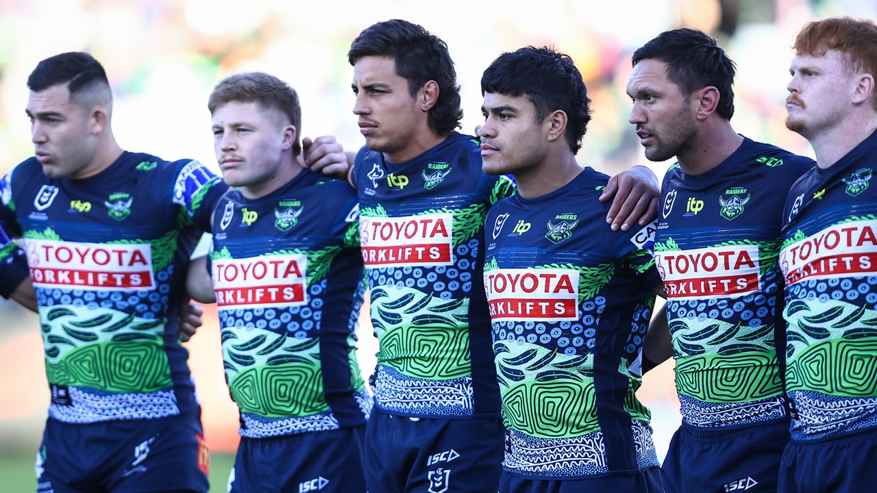 Canberra Raiders Indigenous 2023 Men's Jersey NRL Rugby League By ISC